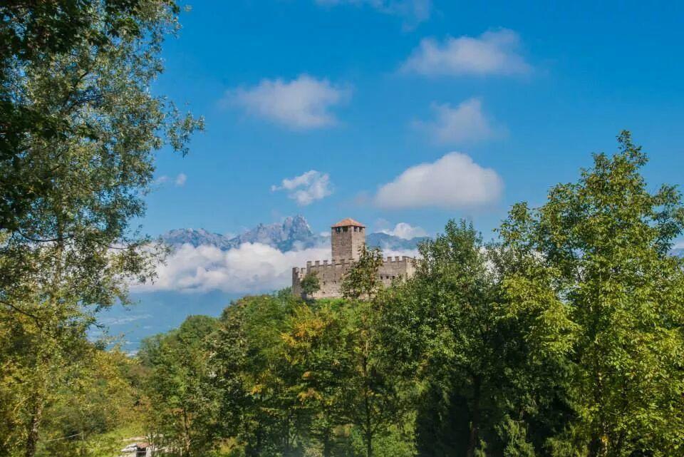 منزل الضيف Trichiana  في Agriturismo Casteldardo المظهر الخارجي الصورة